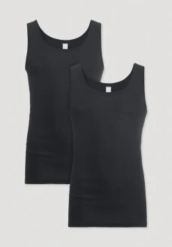 Athletic Shirt im 2er-Pack PURE NATURE aus reiner Bio-Baumwolle von hessnatur