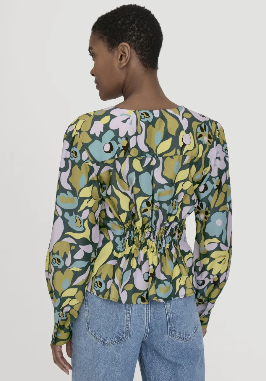 Bluse Regular aus reiner LENZING™ ECOVERO™ Viskose von hessnatur