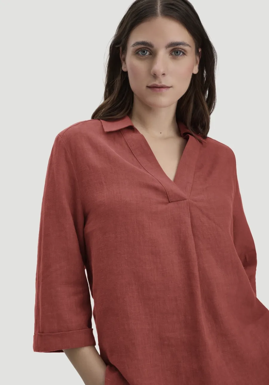 Bluse Relaxed aus reinem Leinen von hessnatur