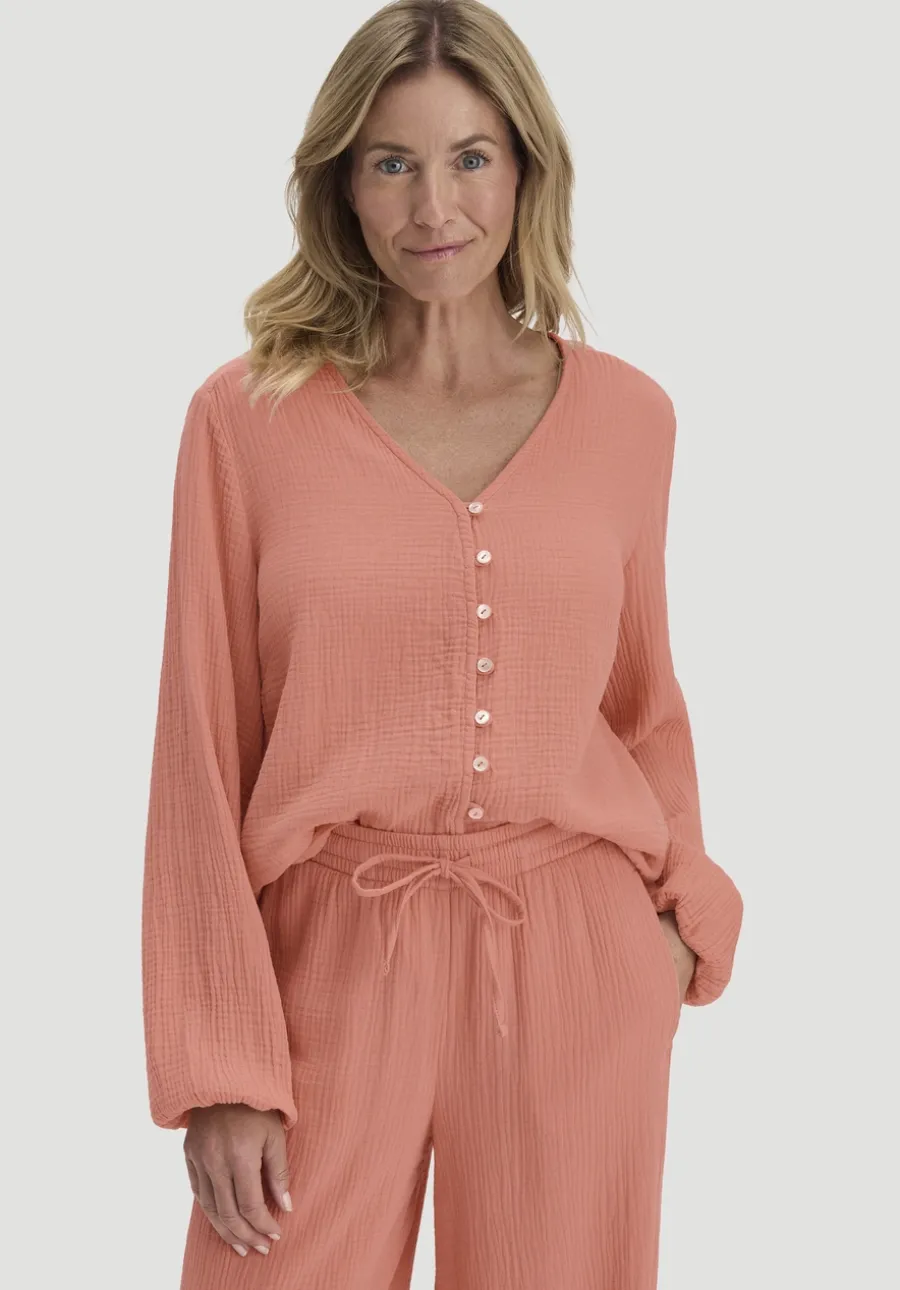 Bluse Relaxed aus reiner Bio-Baumwolle von hessnatur