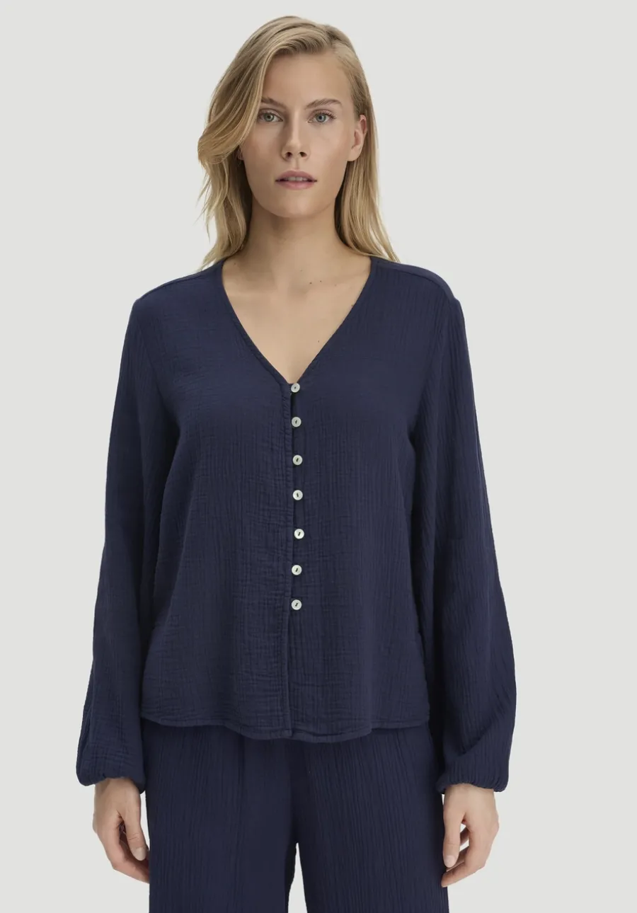 Bluse Relaxed aus reiner Bio-Baumwolle von hessnatur