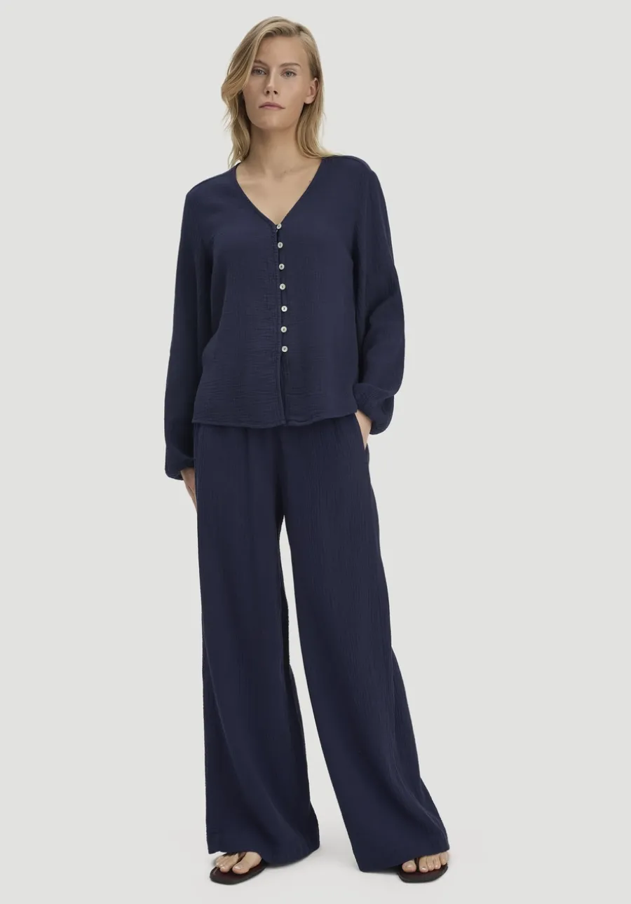 Bluse Relaxed aus reiner Bio-Baumwolle von hessnatur