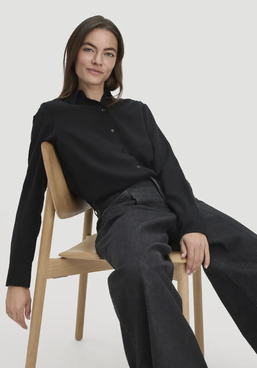 Bluse Relaxed aus TENCEL™ Lyocell von hessnatur