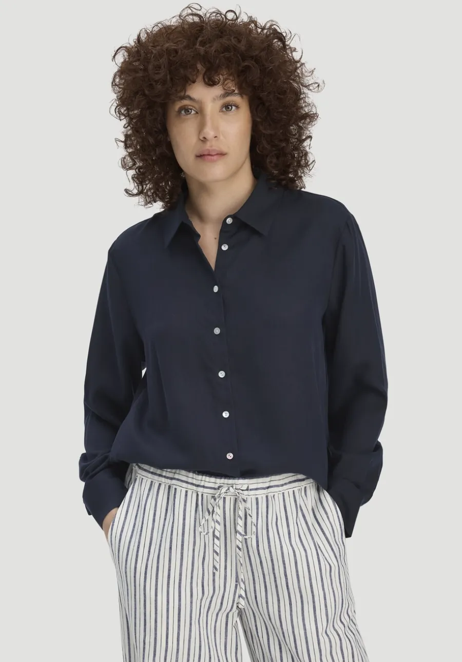 Bluse Relaxed aus TENCEL™ Lyocell von hessnatur