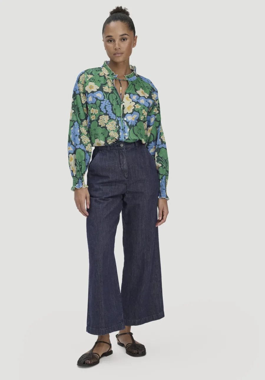 Bluse Relaxed LIV LEE aus reiner Bio-Baumwolle von hessnatur