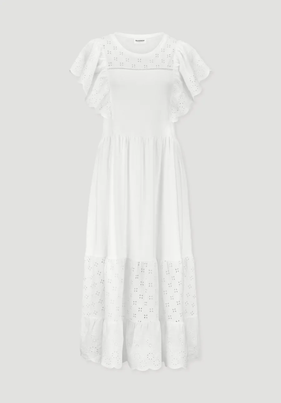 Bohemian Jersey Kleid Midi Relaxed aus reiner Bio-Baumwolle von hessnatur