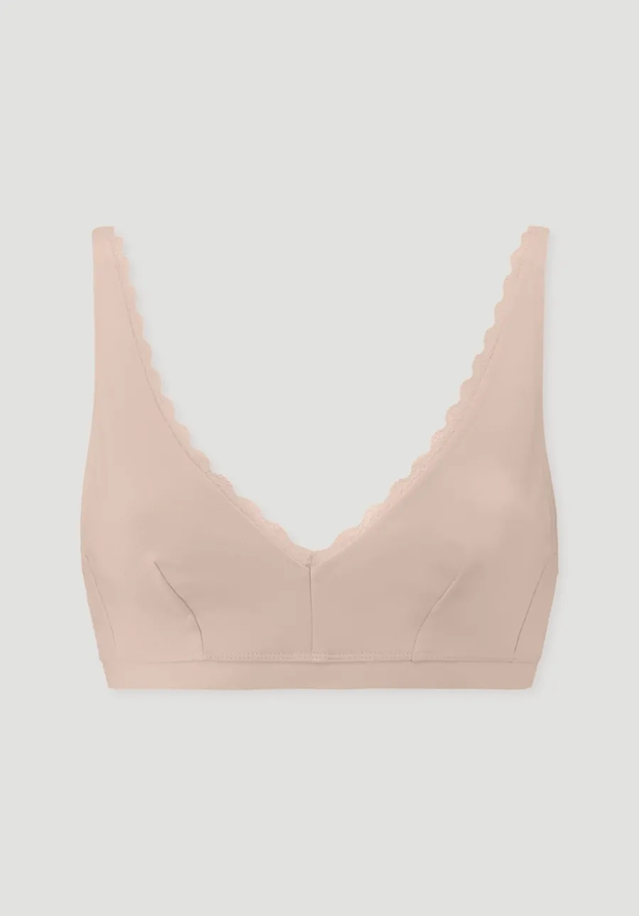 Bustier COTTON FEEL LACE aus Bio-Baumwolle von hessnatur