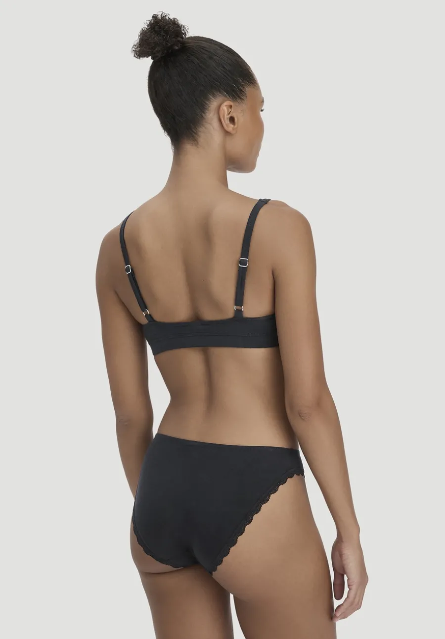 Bustier COTTON FEEL LACE aus Bio-Baumwolle von hessnatur