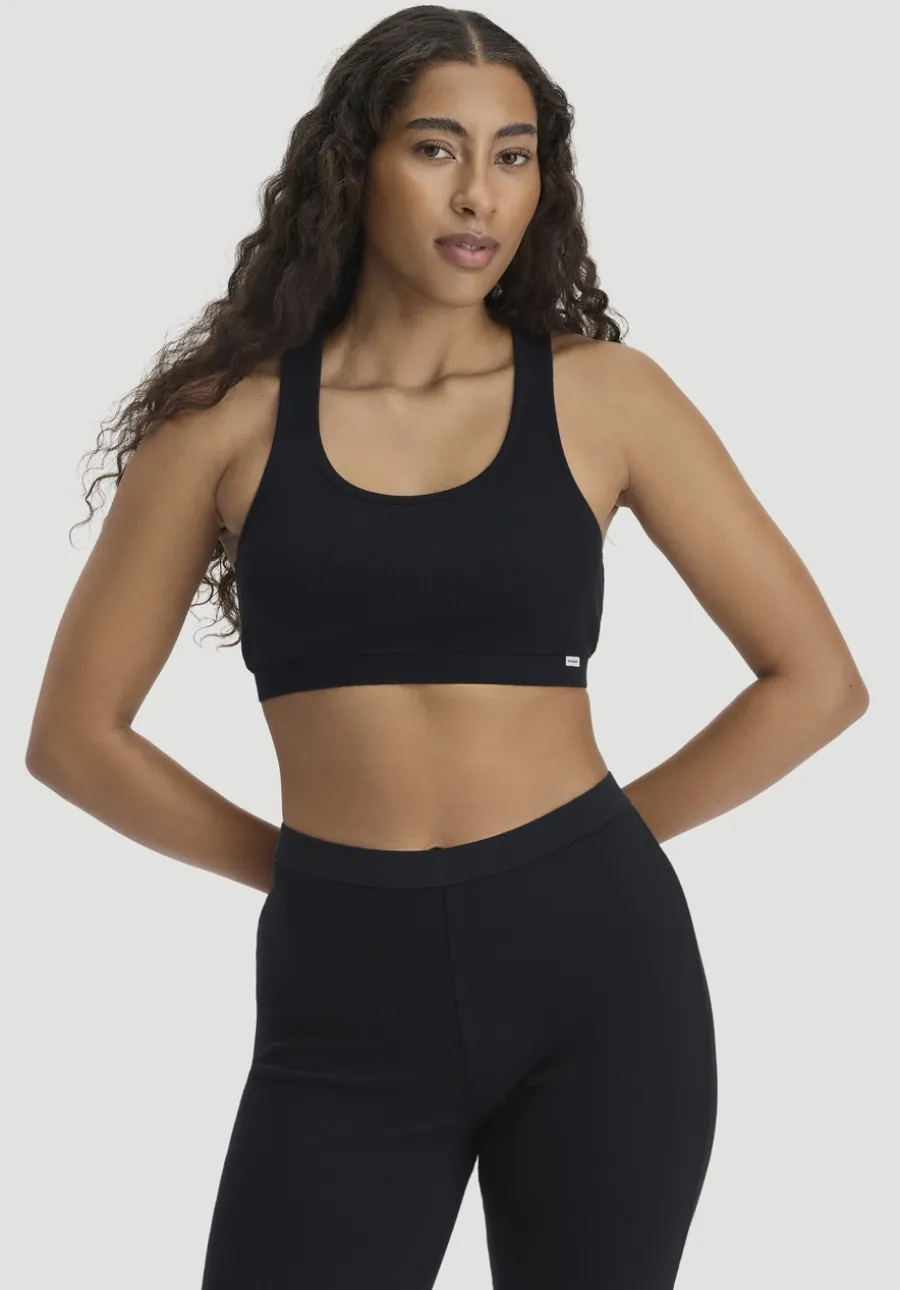 Bustier Racerback SOFT RIB aus Bio-Baumwolle von hessnatur