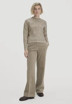 Cordhose Wide Leg Relaxed aus Bio-Baumwolle von hessnatur
