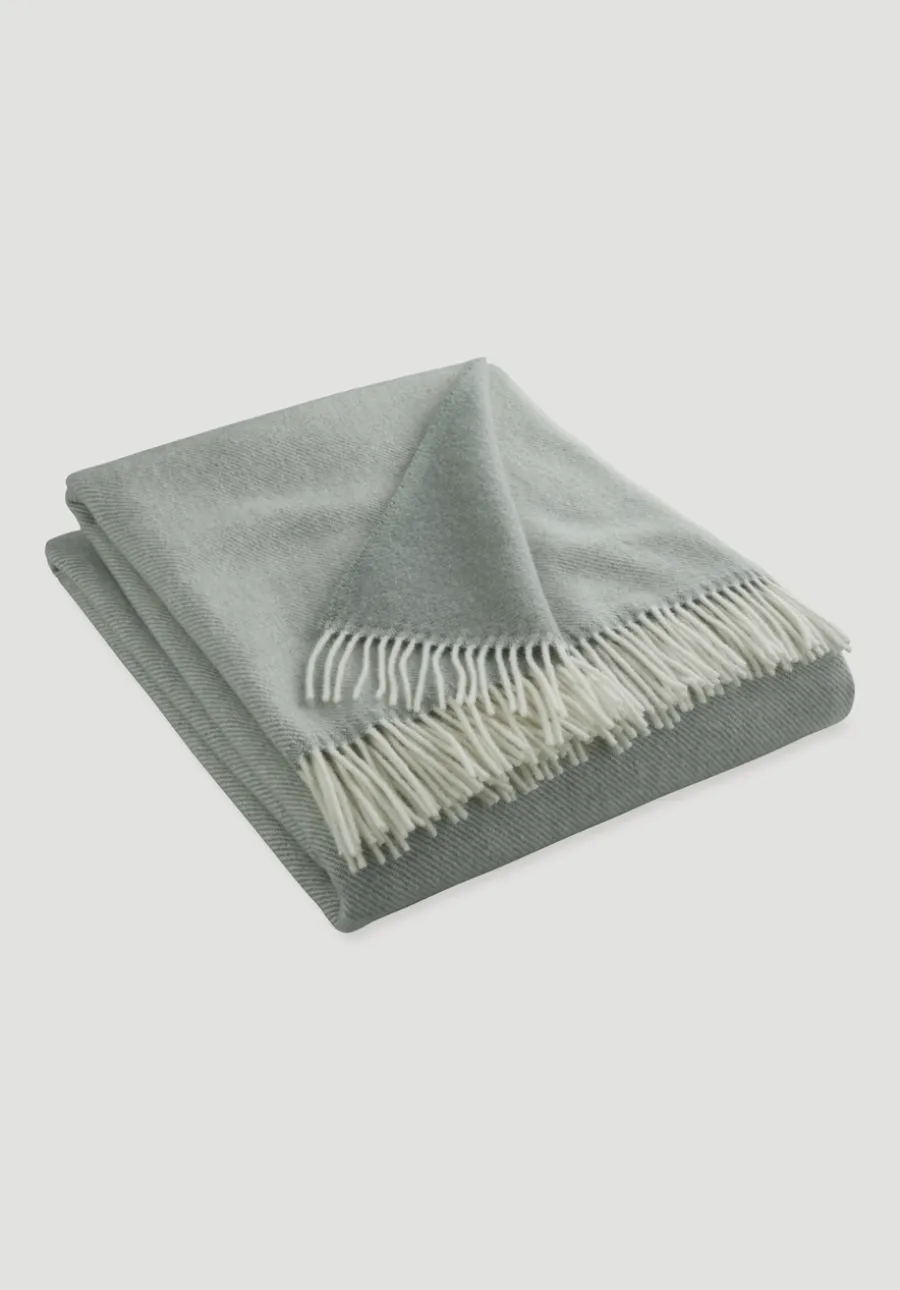 Doubleface Plaid TOSID aus reiner Bio-Lambswool von hessnatur