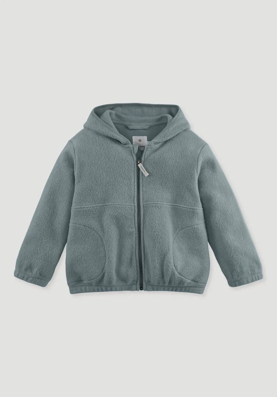 Fleece Jacke aus reiner Bio-Baumwolle von hessnatur