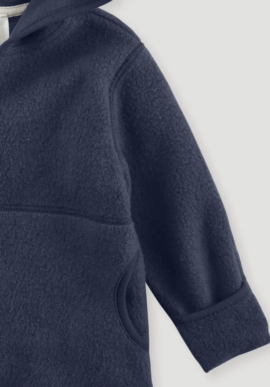 Fleece Jacke aus reiner Bio-Baumwolle von hessnatur