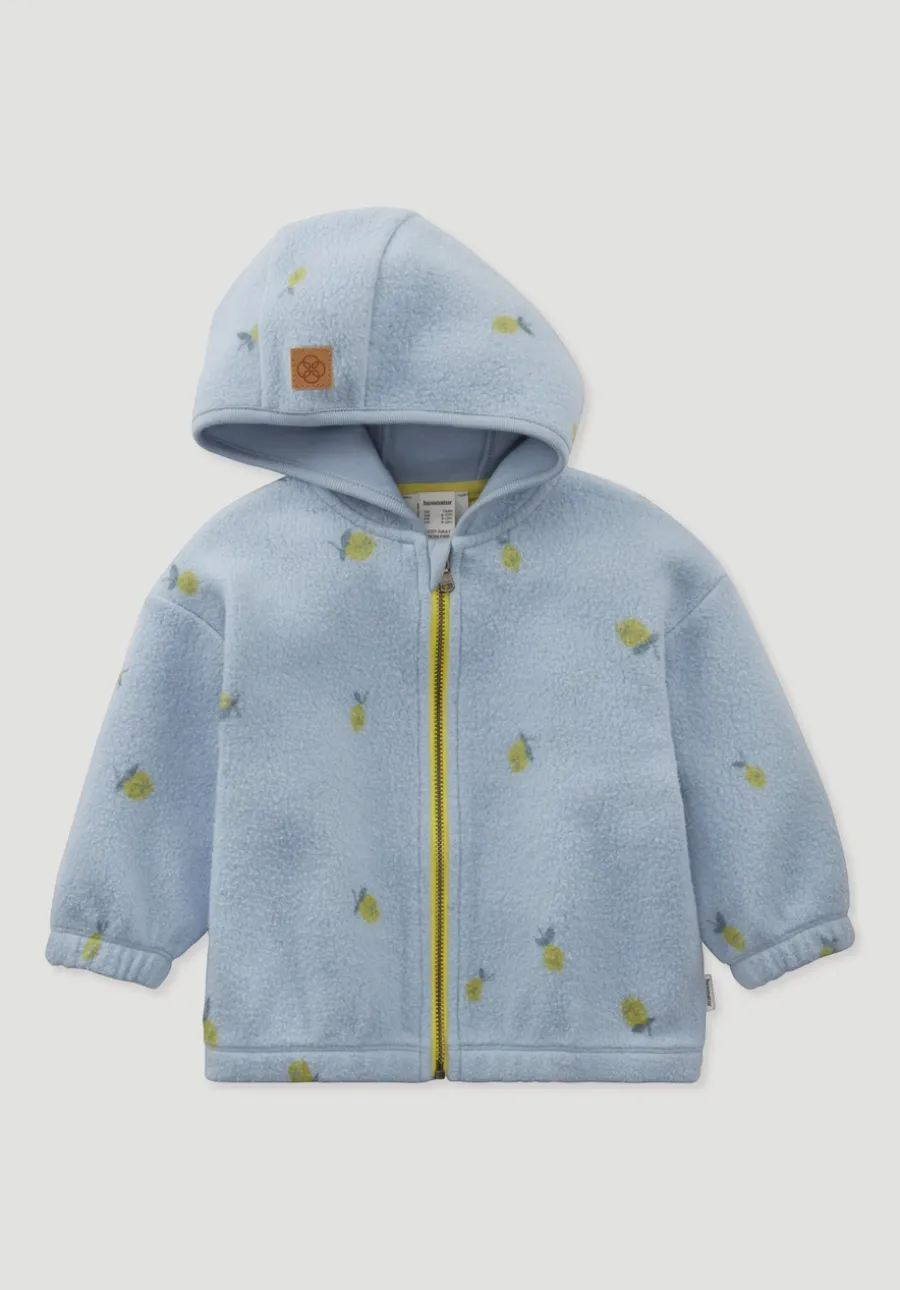 Fleece Jacke reiner Bio-Baumwolle von hessnatur