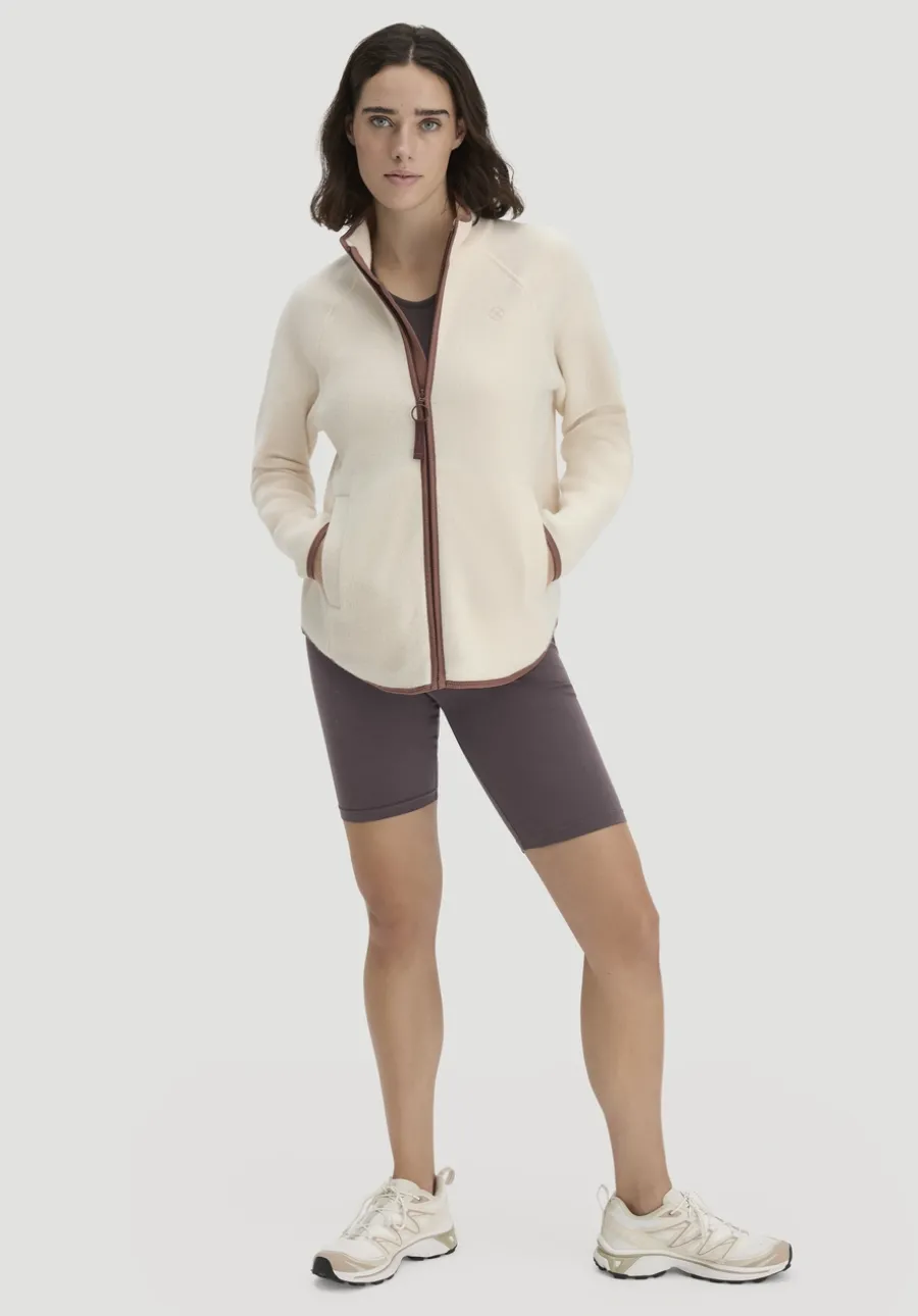 Fleece Jacke Relaxed ACTIVE LIGHT aus Bio-Baumwolle von hessnatur