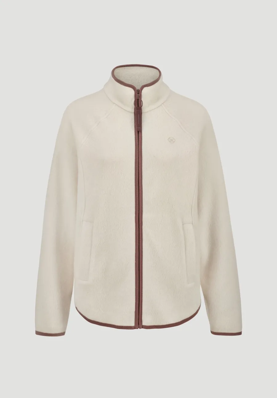 Fleece Jacke Relaxed ACTIVE LIGHT aus Bio-Baumwolle von hessnatur
