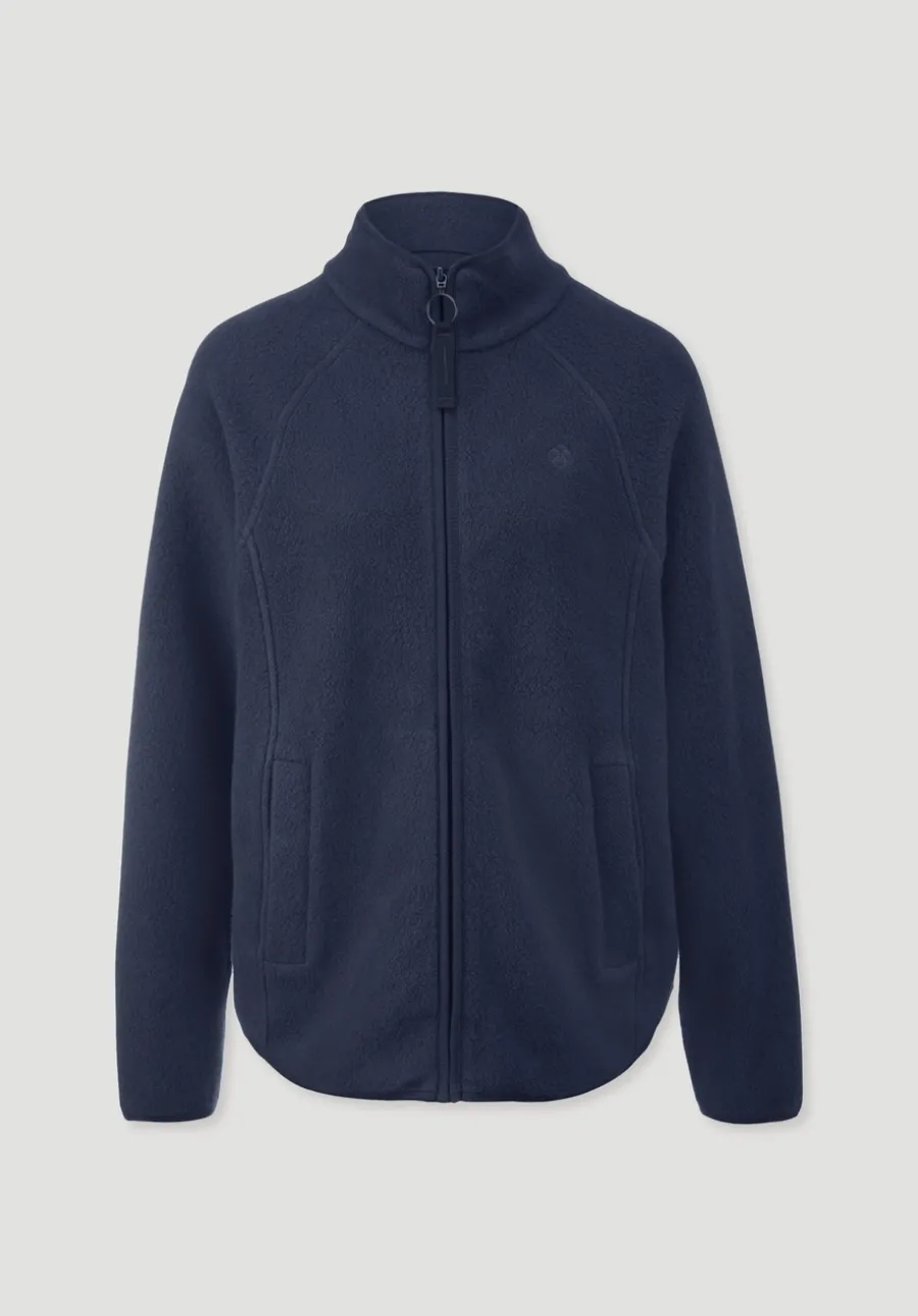 Fleece Jacke Relaxed ACTIVE LIGHT aus Bio-Baumwolle von hessnatur