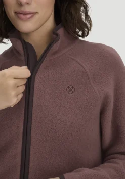 Fleece Jacke Relaxed ACTIVE LIGHT aus Bio-Baumwolle von hessnatur