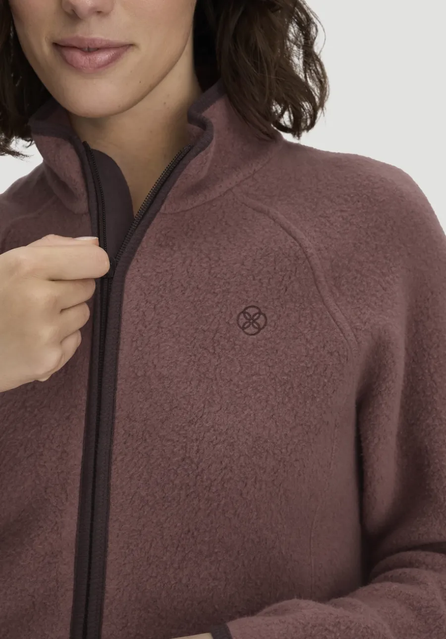 Fleece Jacke Relaxed ACTIVE LIGHT aus Bio-Baumwolle von hessnatur
