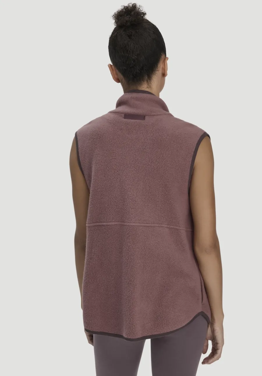 Fleece Weste Regular ACTIVE LIGHT aus reiner Bio-Baumwolle von hessnatur