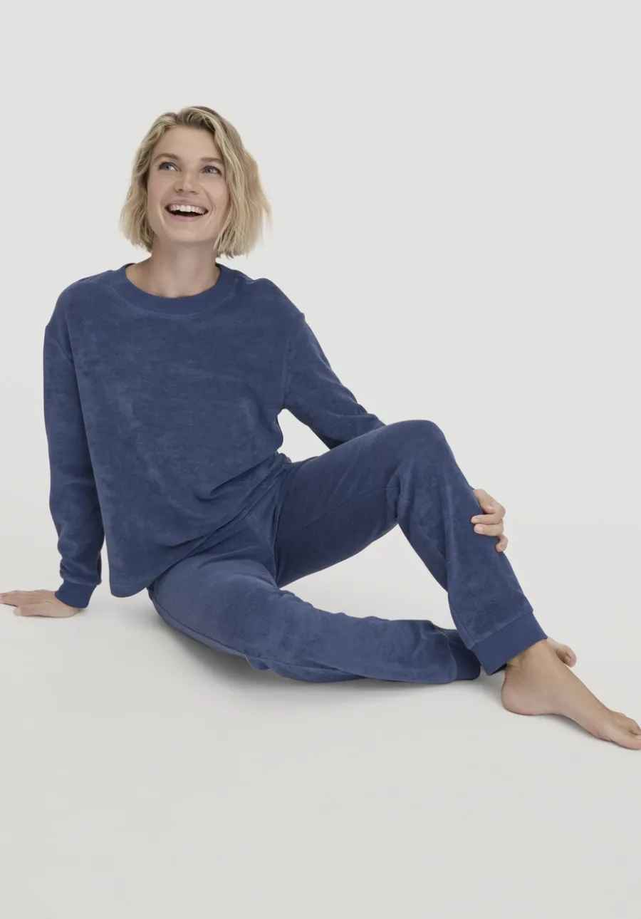 Frottee Loungehose PURE COTTON aus reiner Bio-Baumwolle von hessnatur