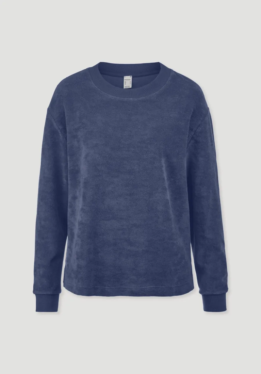 Frottee Loungeshirt Oversize PURE COTTON aus reiner Bio-Baumwolle von hessnatur