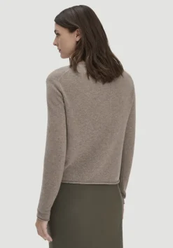 FTC × HESSNATUR Strick Jacke Regular aus reinem Cashmere von hessnatur