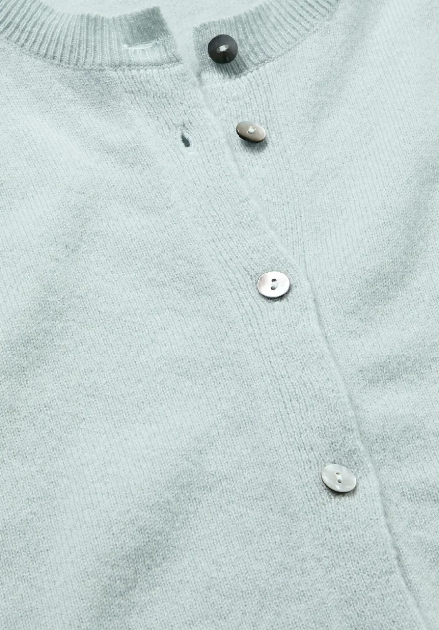 FTC × HESSNATUR Strick Jacke Regular aus reinem Cashmere von hessnatur