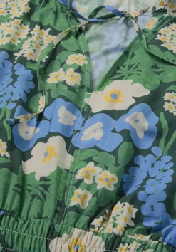 Gewebe Kleid Midi LIV LEE aus reiner Bio-Baumwolle von hessnatur