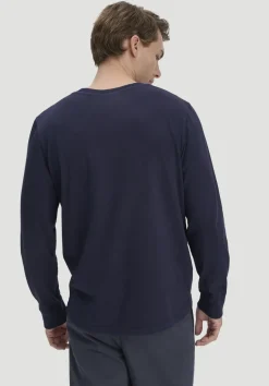 Heavy Jersey Longsleeve Relaxed aus reiner Bio-Baumwolle von hessnatur