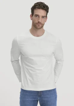 Heavy Jersey Longsleeve Relaxed aus reiner Bio-Baumwolle von hessnatur