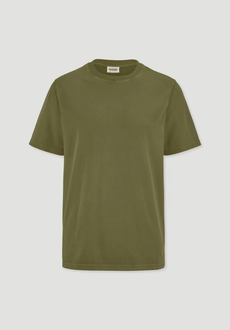 Heavy Jersey Shirt Relaxed aus reiner Bio-Baumwolle von hessnatur
