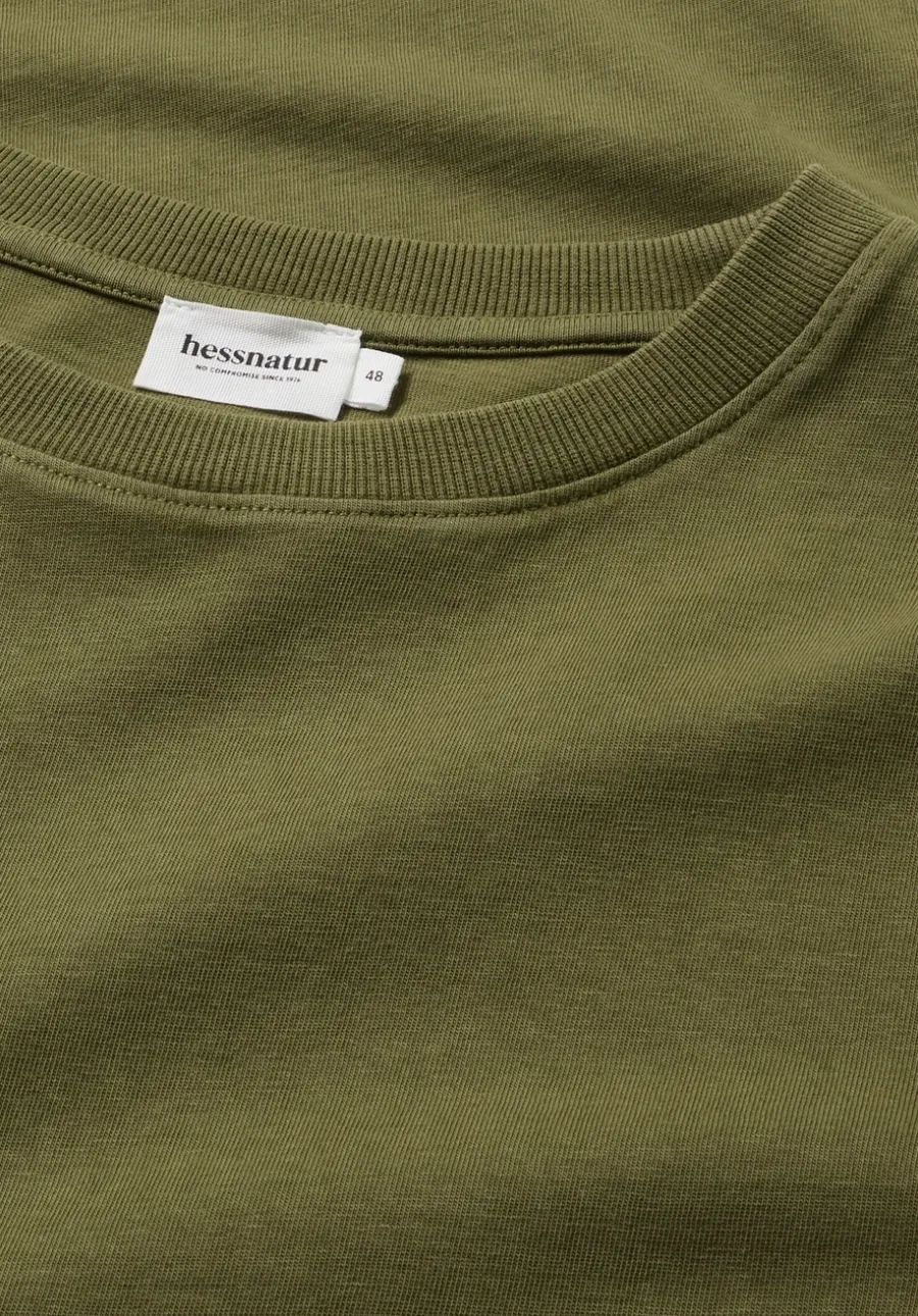 Heavy Jersey Shirt Relaxed aus reiner Bio-Baumwolle von hessnatur