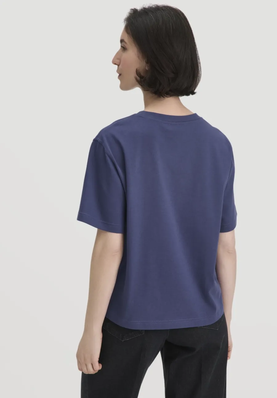 Heavy Jersey T-Shirt Oversize aus reiner Bio-Baumwolle von hessnatur