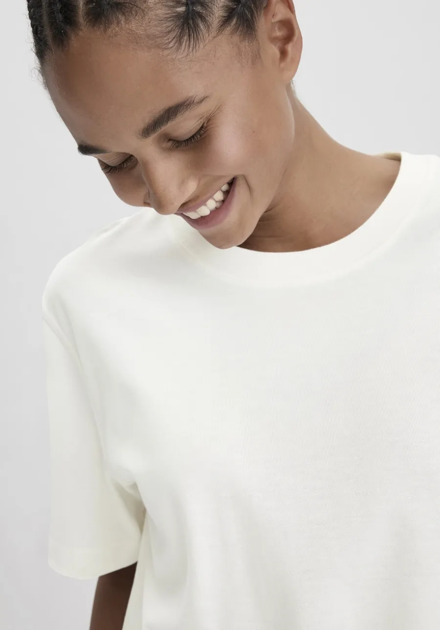 Heavy Jersey T-Shirt Oversize aus reiner Bio-Baumwolle von hessnatur