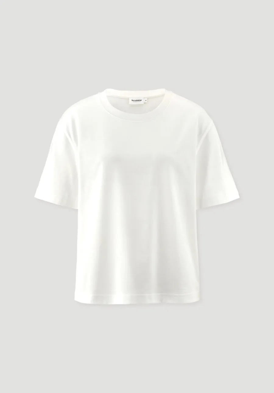 Heavy Jersey T-Shirt Oversize aus reiner Bio-Baumwolle von hessnatur