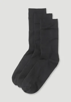 Herren Socke im 3er-Pack aus Bio-Baumwolle von hessnatur
