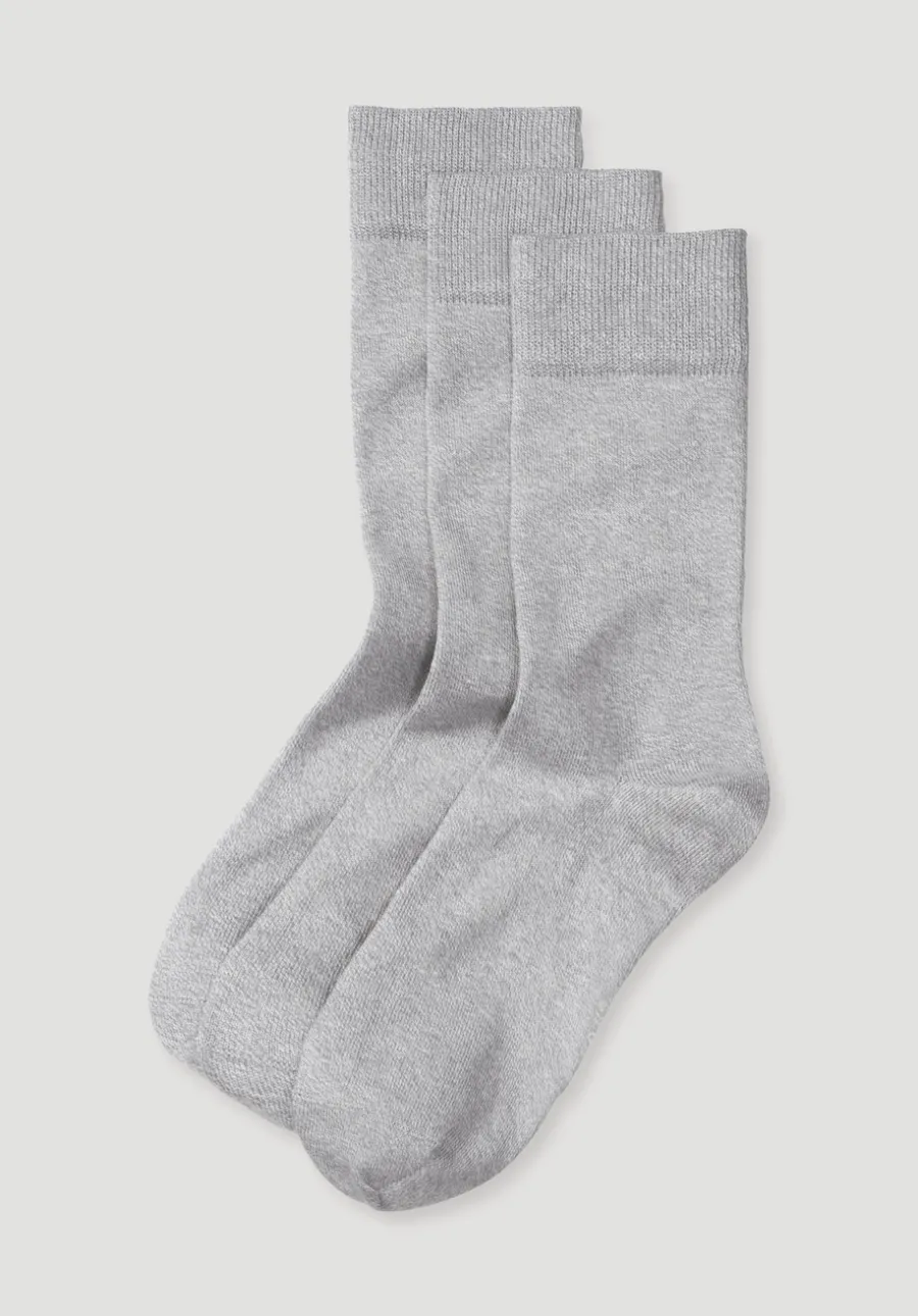 Herren Socke im 3er-Pack aus Bio-Baumwolle von hessnatur
