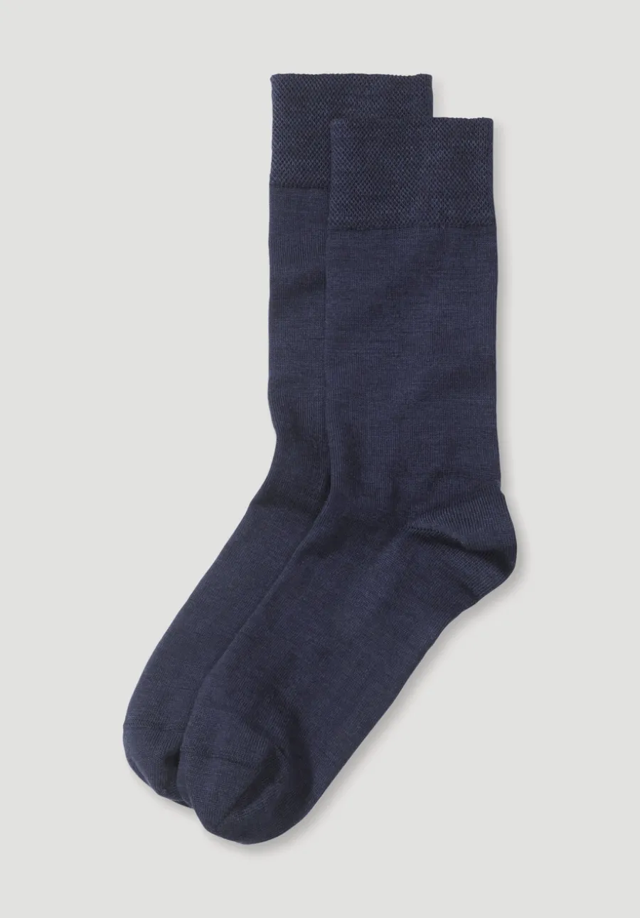 Herren Socke im 2er-Pack aus Bio-Merinowolle mit Bio-Baumwolle von hessnatur