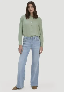 Jeans ALVA Wide Leg aus Bio-Denim von hessnatur