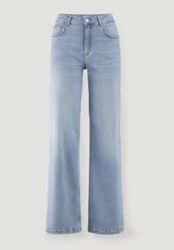 Jeans ALVA Wide Leg aus Bio-Denim von hessnatur
