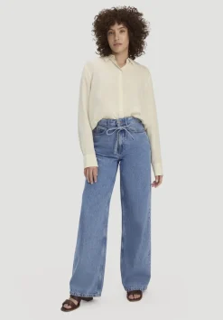 Jeans ALVA Wide Leg Soft aus Bio-Baumwolle mit TENCEL™ Lyocell von hessnatur