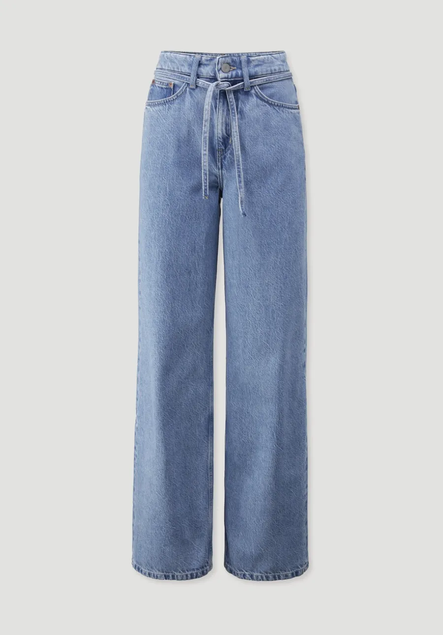 Jeans ALVA Wide Leg Soft aus Bio-Baumwolle mit TENCEL™ Lyocell von hessnatur
