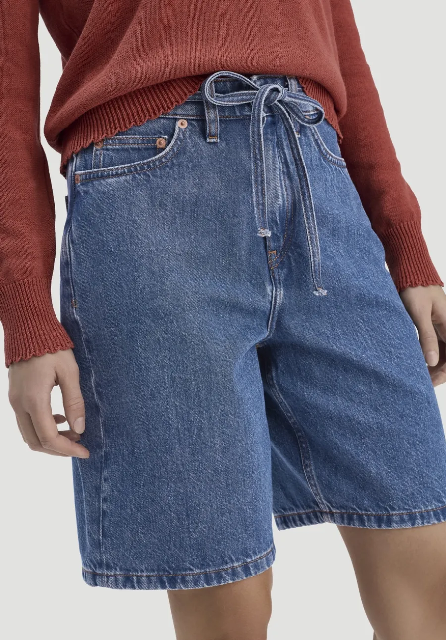 Jeans Bermuda aus Bio-Baumwolle mit TENCEL™ Lyocell von hessnatur