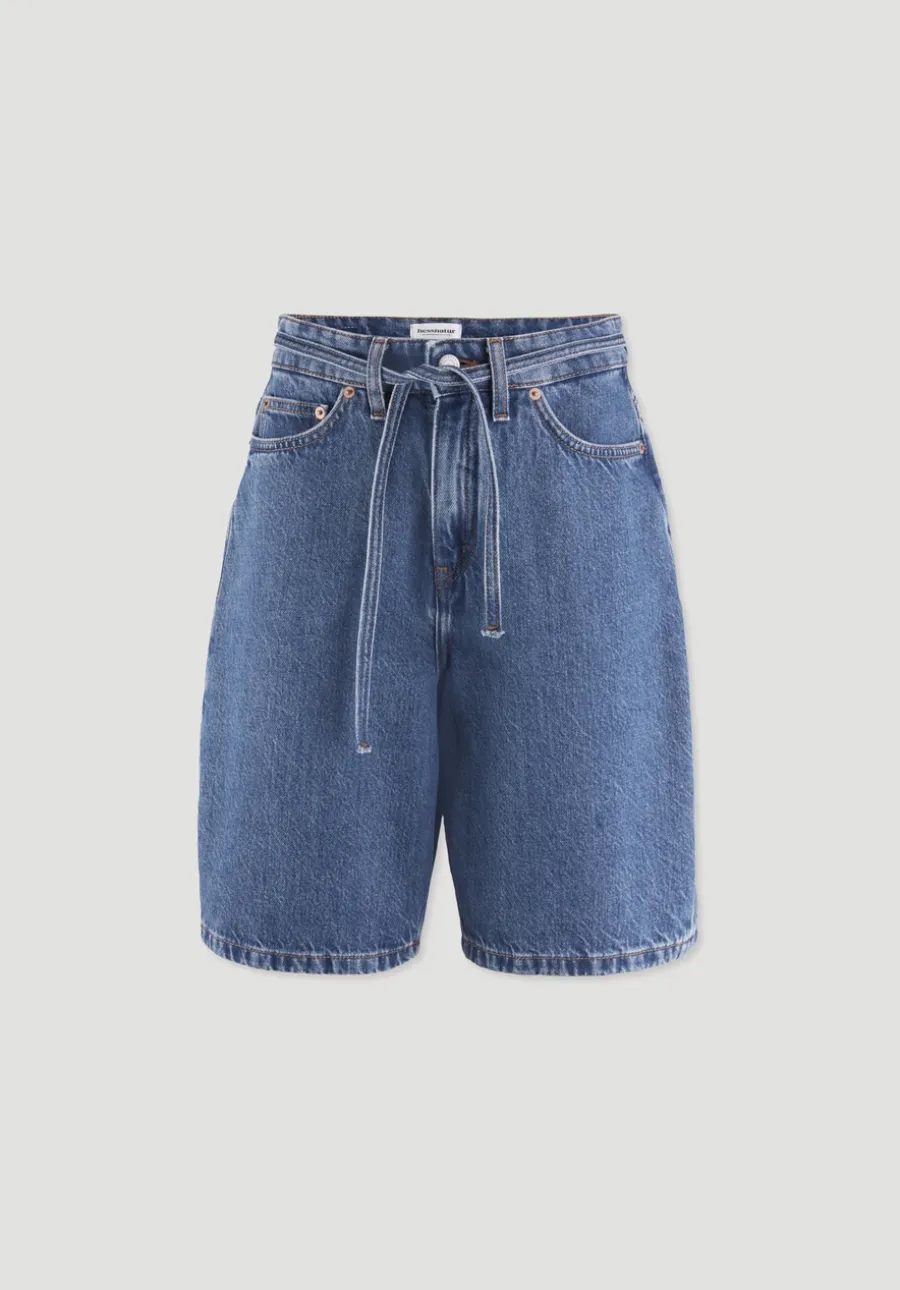 Jeans Bermuda aus Bio-Baumwolle mit TENCEL™ Lyocell von hessnatur