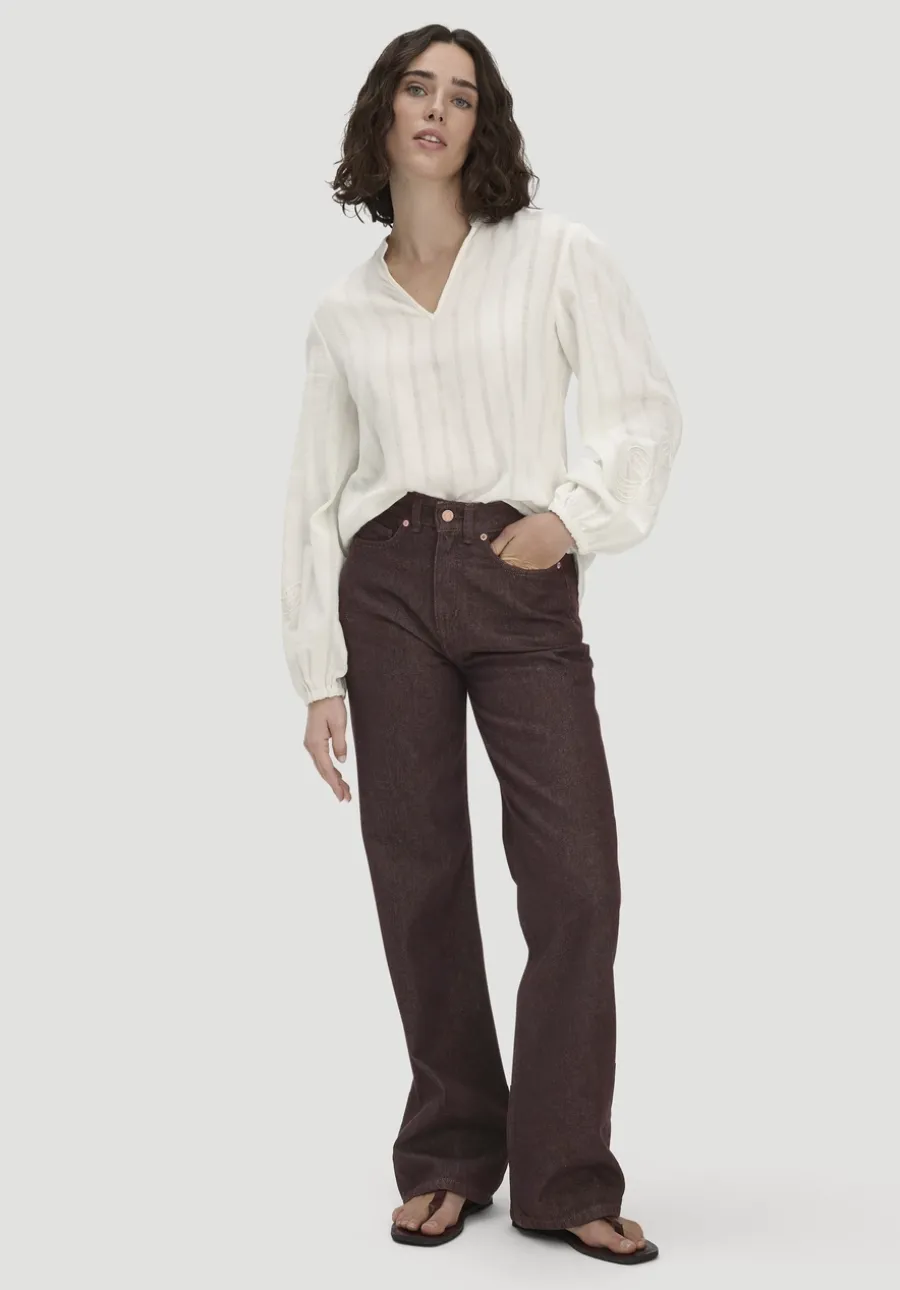 Jeans GIERA Straight Relaxed aus reinem Bio-Denim von hessnatur