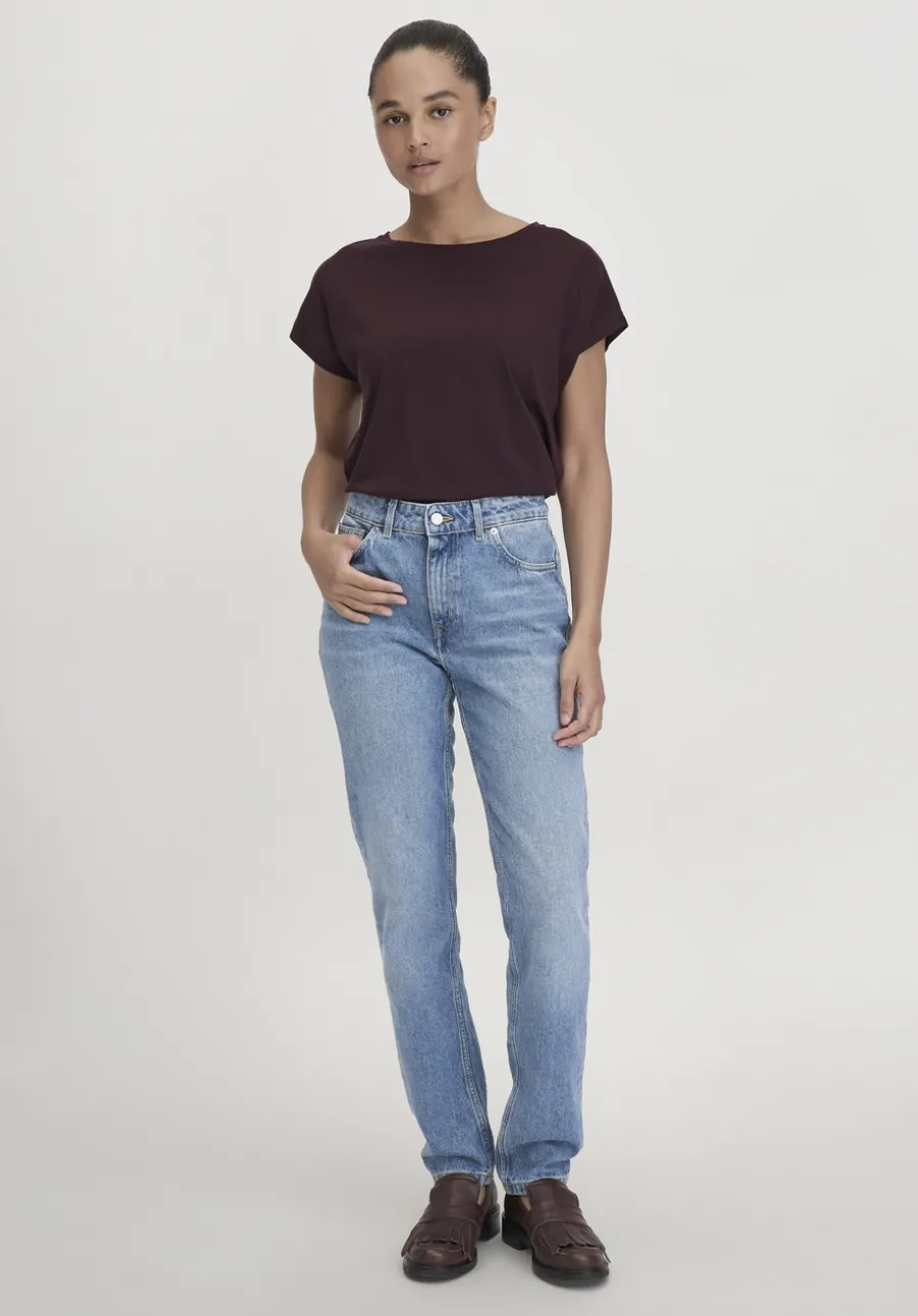 Jeans HANNA Mom High Rise aus reinem Bio-Denim von hessnatur