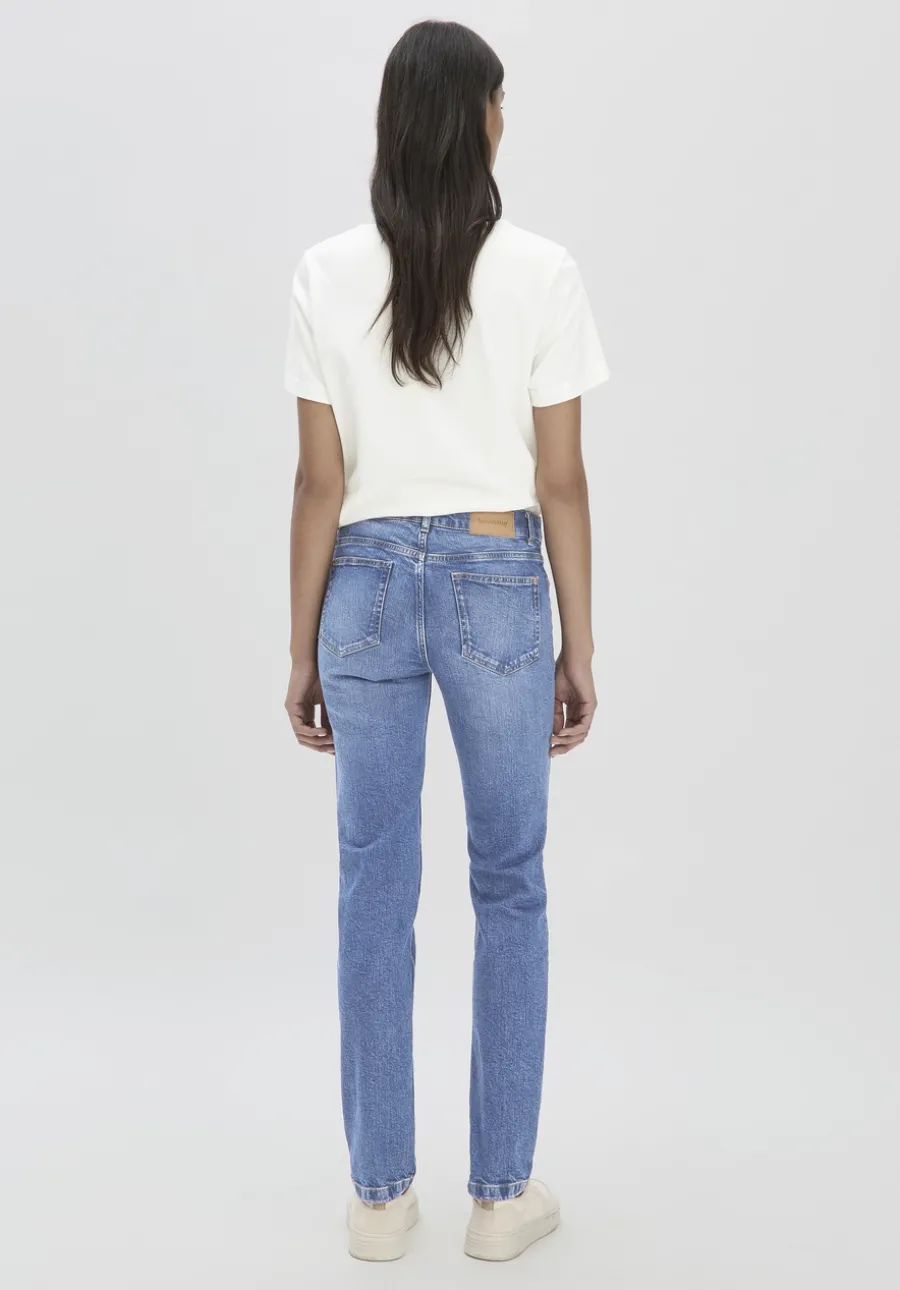 Jeans LEA Mid Rise Slim aus Bio-Denim von hessnatur