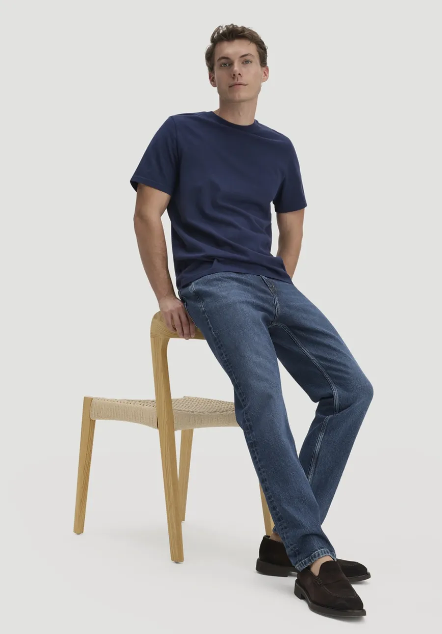 Jeans MADS Relaxed Tapered aus Bio-Denim von hessnatur