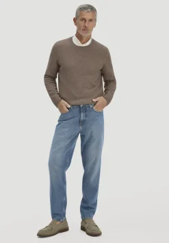 Jeans MADS Relaxed Tapered aus reinem Bio-Denim von hessnatur